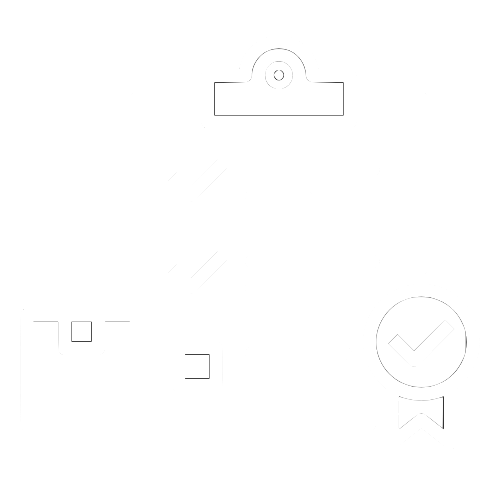 Graphic of a
            checklist on a clipboard with a badge, representing quality
            assurance